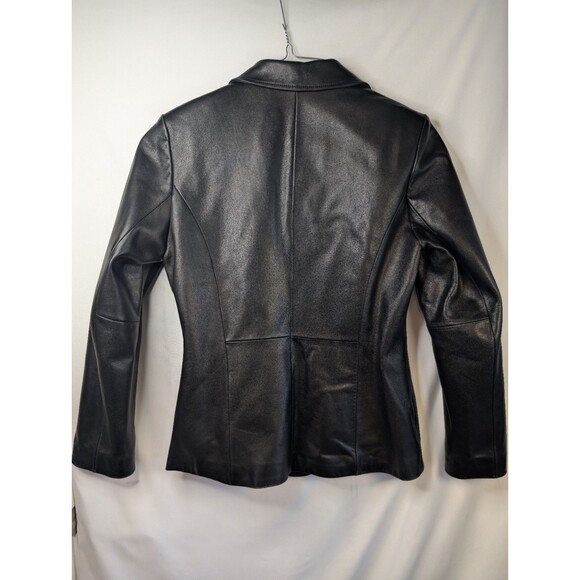 Vintage Wilson’s Leather Womens Jacket Black Size Medium Pelle Studio - Picture 2 of 13